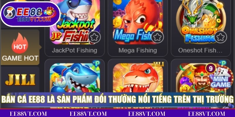 Bắn Cá EE88 - Vượt Qua Mọi Thách Thức Thú Vị Từ Biển Cả 2 Bắn cá EE88 là một sản phẩm đổi thưởng nổi tiếng trên thị trường