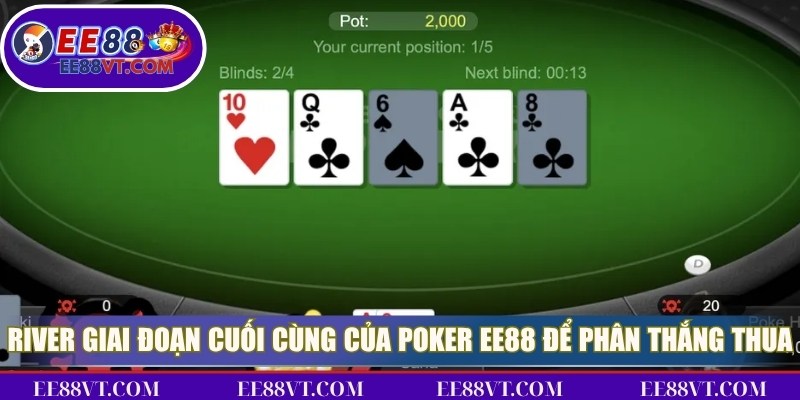 River là giai đoạn cuối cùng của Poker EE88 để phân thắng thua
