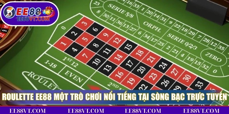 Roulette EE88 - Vòng Quay May Mắn Độc Đáo Nên Thử 2 Roulette EE88 là một trò chơi nổi tiếng tại các sòng bạc trực tuyến