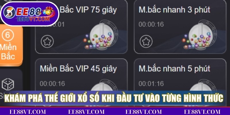 Xổ Số EE88 - Chinh Phục Giải Độc Đắc Nghìn Tỷ Mỗi Ngày 3 Khám phá thế giới xổ số khi đầu tư vào từng hình thức thú vị