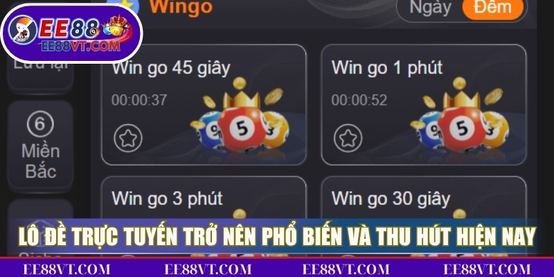 Xổ Số EE88 - Chinh Phục Giải Độc Đắc Nghìn Tỷ Mỗi Ngày 4 Lô đề trực tuyến ngày càng trở nên phổ biến và thu hút hiện nay