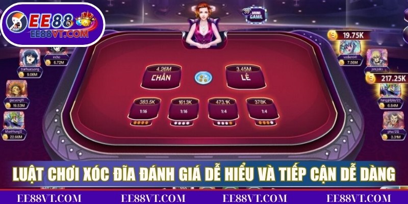 Xóc Đĩa EE88 - Cao Thủ Chia Sẻ Bí Kíp Dự Đoán Thành Công 3 Luật chơi Xóc Đĩa được đánh giá dễ hiểu và tiếp cận dễ dàng