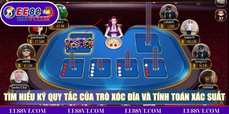 Xóc Đĩa EE88 - Cao Thủ Chia Sẻ Bí Kíp Dự Đoán Thành Công 4 Tìm hiểu kỹ các quy tắc của trò Xóc Đĩa và tính toán xác suất